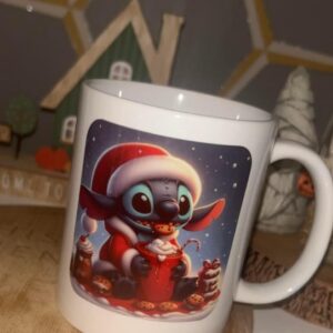 Stitch Christmas mug