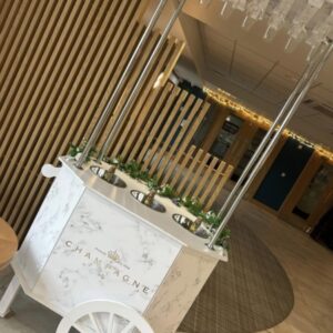 Champagne cart to hire