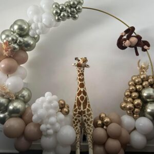 Half balloon ring